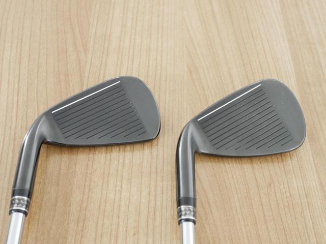 Iron set : PXG : ชุดเหล็ก PXG 0211 XCOR 2 Xtreme Dark (รุ่นปี 2023 หน้าเด้ง ตีไกลมากๆ) มีเหล็ก 6-Pw (5 ชิ้น) ก้านเหล็ก Shimada K'S Tour Lite Flex R