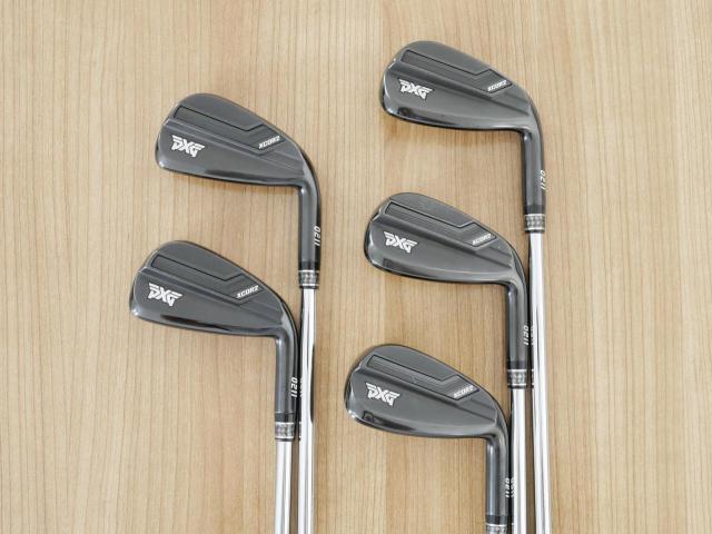 Iron set : PXG : ชุดเหล็ก PXG 0211 XCOR 2 Xtreme Dark (รุ่นปี 2023 หน้าเด้ง ตีไกลมากๆ) มีเหล็ก 6-Pw (5 ชิ้น) ก้านเหล็ก Shimada K'S Tour Lite Flex R