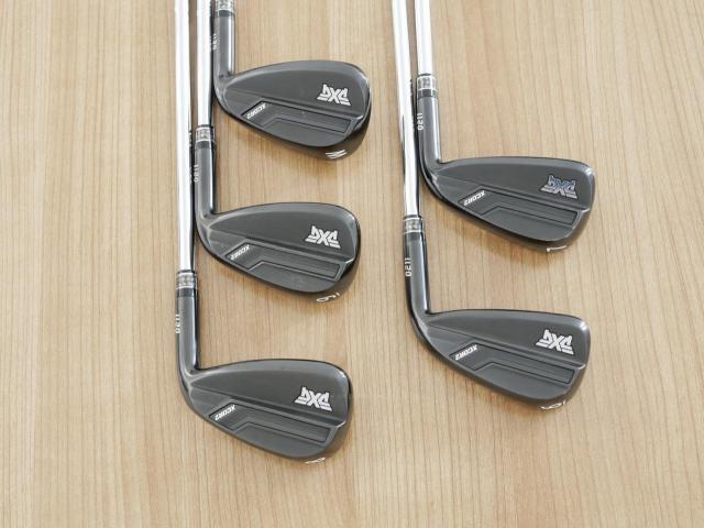Iron set : PXG : ชุดเหล็ก PXG 0211 XCOR 2 Xtreme Dark (รุ่นปี 2023 หน้าเด้ง ตีไกลมากๆ) มีเหล็ก 6-Pw (5 ชิ้น) ก้านเหล็ก Shimada K'S Tour Lite Flex R