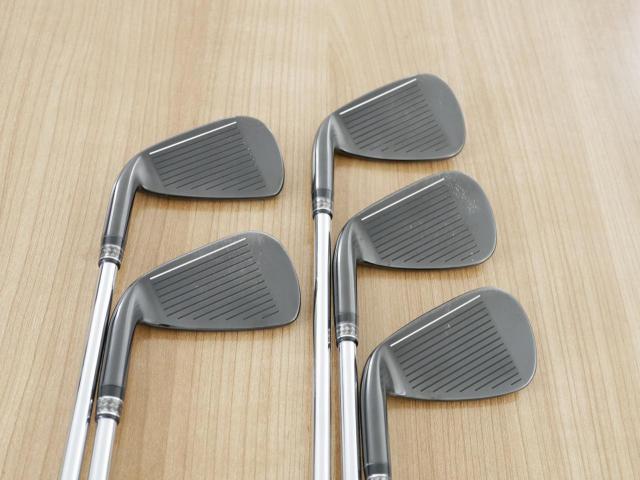 Iron set : PXG : ชุดเหล็ก PXG 0211 XCOR 2 Xtreme Dark (รุ่นปี 2023 หน้าเด้ง ตีไกลมากๆ) มีเหล็ก 6-Pw (5 ชิ้น) ก้านเหล็ก Shimada K'S Tour Lite Flex R