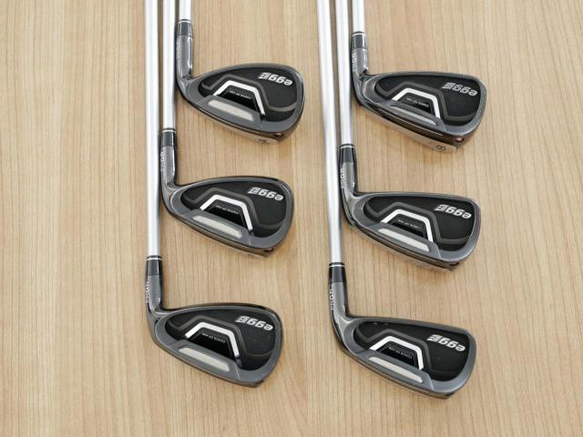 Iron set : PRGR : ชุดเหล็กกระเทย PRGR New Egg Iron (รุ่นปี 2017 ตีง่ายและไกลมาก) มีเหล็ก 6-Pw,Aw (6 ชิ้น) ก้านกราไฟต์ Fujikura MCI 60 Flex S