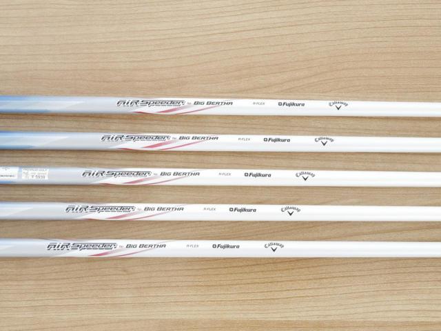 Iron set : Callaway : ชุดเหล็ก Callaway Big Bertha Beta (ใบใหญ่ ตีง่ายมาก) มีเหล็ก 6-Pw (5 ชิ้น) ก้านกราไฟต์ Fujikura Air Speeder Flex R
