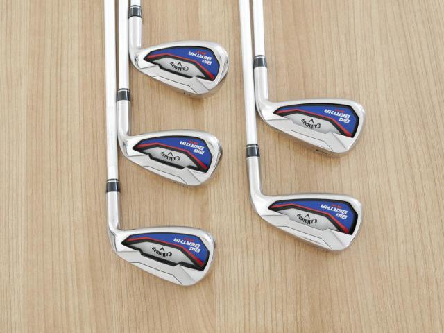 Iron set : Callaway : ชุดเหล็ก Callaway Big Bertha Beta (ใบใหญ่ ตีง่ายมาก) มีเหล็ก 6-Pw (5 ชิ้น) ก้านกราไฟต์ Fujikura Air Speeder Flex R