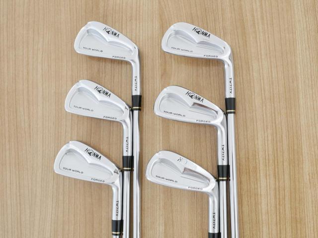 Iron set : Honma : ชุดเหล็ก Honma Tour World TW717V (Forged ปี 2015) มีเหล็ก 5-10 (6 ชิ้น) ก้านเหล็ก Dynamic Gold R400