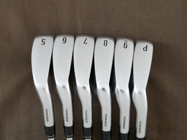 Iron set : Callaway : ชุดเหล็ก Callaway APEX DCB Forged (ปี 2022) มีเหล็ก 5-Pw (6 ชิ้น) ก้านเหล็ก NS Pro ZELOS 7 Flex S