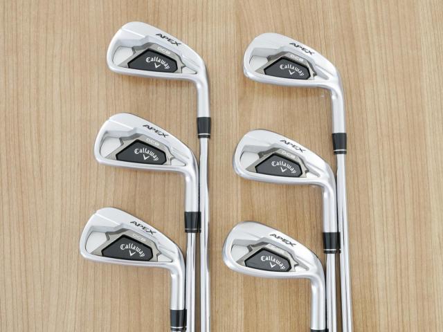 Iron set : Callaway : ชุดเหล็ก Callaway APEX DCB Forged (ปี 2022) มีเหล็ก 5-Pw (6 ชิ้น) ก้านเหล็ก NS Pro ZELOS 7 Flex S
