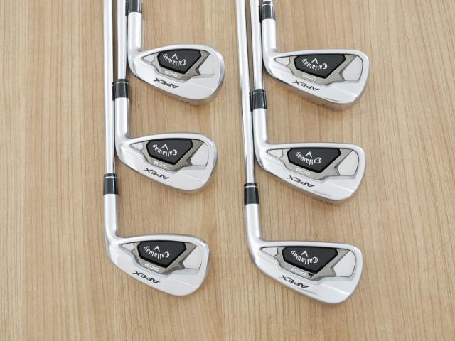 Iron set : Callaway : ชุดเหล็ก Callaway APEX DCB Forged (ปี 2022) มีเหล็ก 5-Pw (6 ชิ้น) ก้านเหล็ก NS Pro ZELOS 7 Flex S