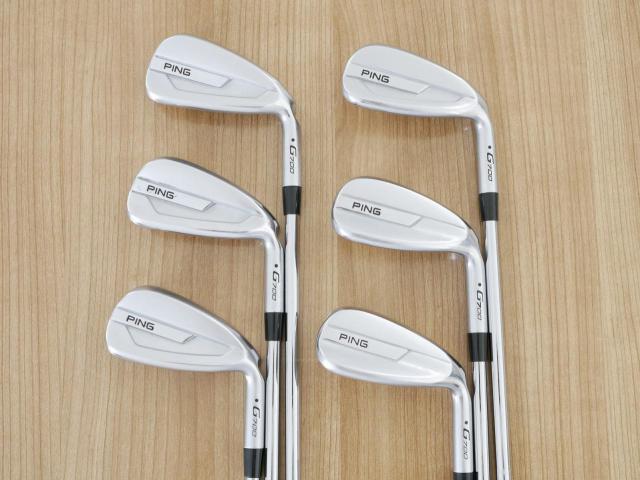 Iron set : Ping : ชุดเหล็ก Ping G700 (ปี 2019 Japan Spec. ใบใหญ่ ง่ายที่สุด ไกลที่สุดของ Ping) มีเหล็ก 6-Pw,Aw (6 ชิ้น) ก้านเหล็ก NS Pro ZELOS 6 Flex R