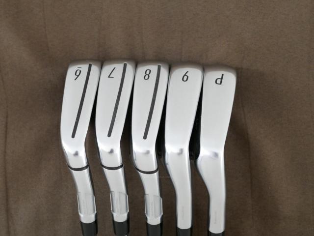 Iron set : Taylormade : ชุดเหล็ก Taylormade Qi (รุ่นล่าสุด ออกปี 2024 Japan Spec.) มีเหล็ก 6-Pw (5 ชิ้น) ก้านเหล็ก NS Pro 910GH Flex S