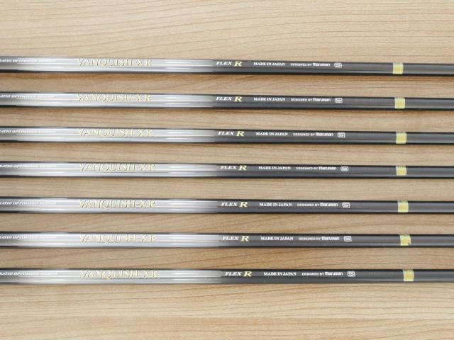 Iron set : Maruman : ชุดเหล็ก Maruman Majesty Vanquich XR (รุ่นท๊อปสุด ตีง่าย ไกลมาก ของใหม่ 7 หมื่นบาท) มีเหล็ก 5-10,Pw (7 ชิ้น) ก้านกราไฟต์ Flex R