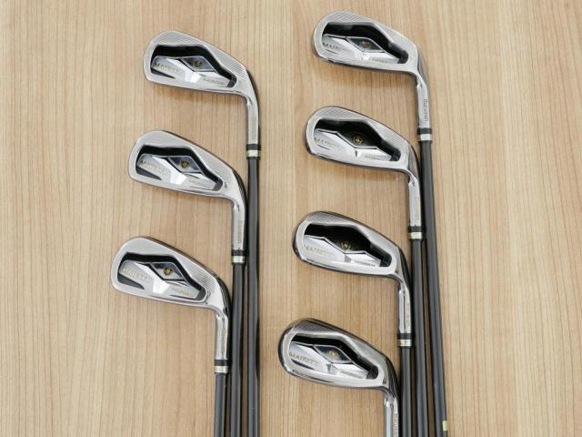 Iron set : Maruman : ชุดเหล็ก Maruman Majesty Vanquich XR (รุ่นท๊อปสุด ตีง่าย ไกลมาก ของใหม่ 7 หมื่นบาท) มีเหล็ก 5-10,Pw (7 ชิ้น) ก้านกราไฟต์ Flex R