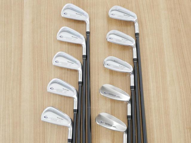 Iron set : Maruman : ชุดเหล็ก Maruman Guiness M Cavity (ฝาแฝด M1 ในตำนานครับ) มีเหล็ก 3-Pw,Aw,Sw (10 ชิ้น) ก้านกราไฟต์ Flex R
