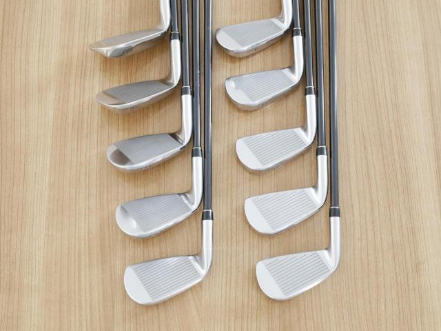 Iron set : Maruman : ชุดเหล็ก Maruman Guiness M Cavity (ฝาแฝด M1 ในตำนานครับ) มีเหล็ก 3-Pw,Aw,Sw (10 ชิ้น) ก้านกราไฟต์ Flex R