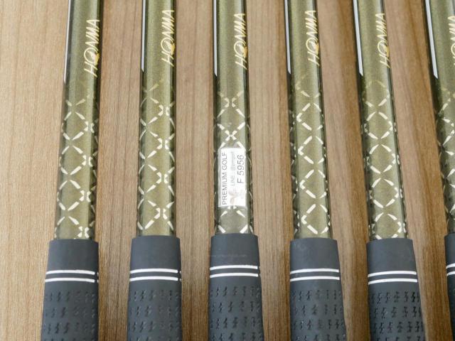 Iron set : Honma : **ก้าน 3 ดาว** ชุดเหล็ก Honma Beres 09 Forged (รุ่นล่าสุด ออกปี 2024 สวยมากๆ) มีเหล็ก 6-11 (6 ชิ้น เทียบเท่า 6-Pw) ก้าน ARMRQ FX Flex R (3 ดาว)