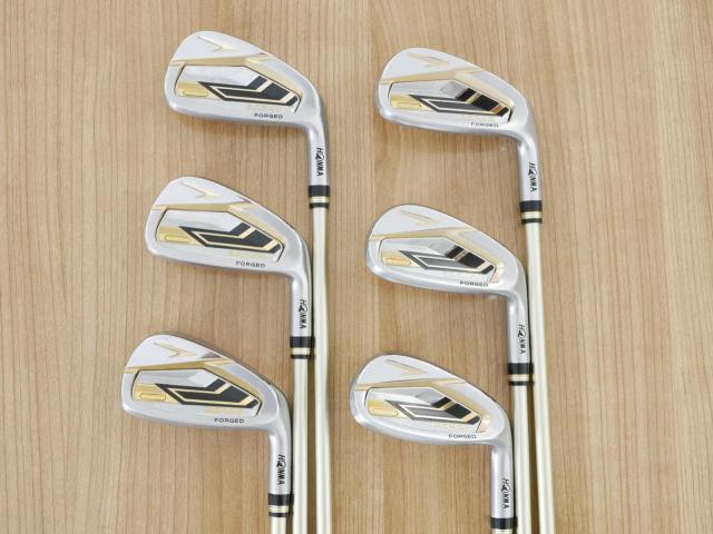 Iron set : Honma : **ก้าน 3 ดาว** ชุดเหล็ก Honma Beres 09 Forged (รุ่นล่าสุด ออกปี 2024 สวยมากๆ) มีเหล็ก 6-11 (6 ชิ้น เทียบเท่า 6-Pw) ก้าน ARMRQ FX Flex R (3 ดาว)