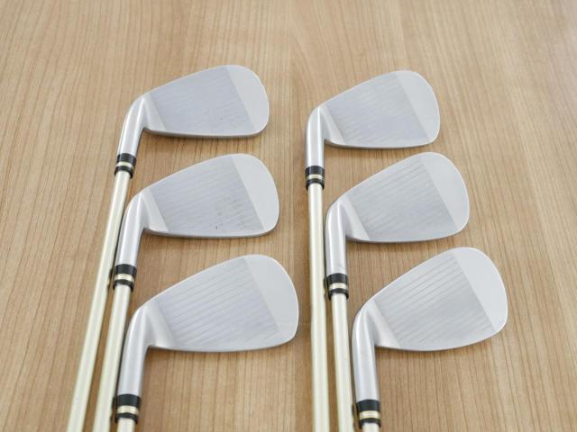 Iron set : Honma : **ก้าน 3 ดาว** ชุดเหล็ก Honma Beres 09 Forged (รุ่นล่าสุด ออกปี 2024 สวยมากๆ) มีเหล็ก 6-11 (6 ชิ้น เทียบเท่า 6-Pw) ก้าน ARMRQ FX Flex R (3 ดาว)