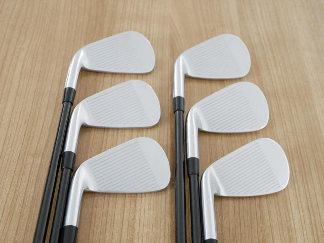 Iron set : PRGR : ชุดเหล็ก PRGR TUNE 02 CB Forged (นุ่มมาก หายากมาก) มีเหล็ก 5-Pw (6 ชิ้น) ก้านกราไฟต์ Tour AD 85 Flex S