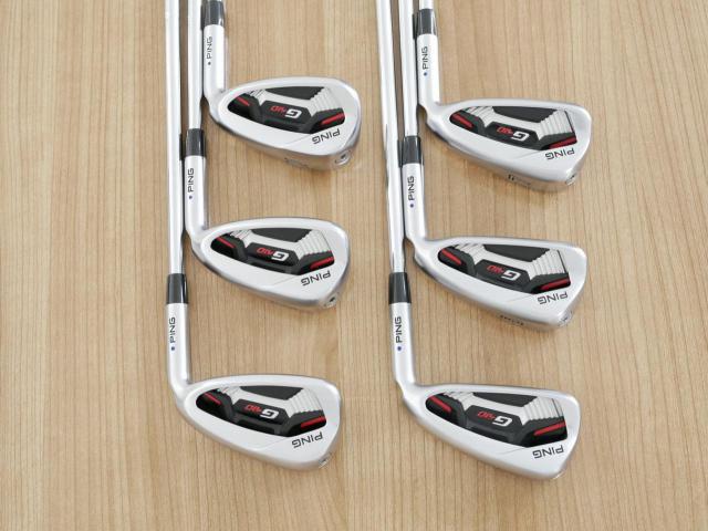 Iron set : Ping : ชุดเหล็ก Ping G410 (รุ่นปี 2019 Japan Spec. ใบใหญ่ ง่าย ไกล) มีเหล็ก 5-Pw (6 ชิ้น) ก้านเหล็ก Dynamic Gold S200