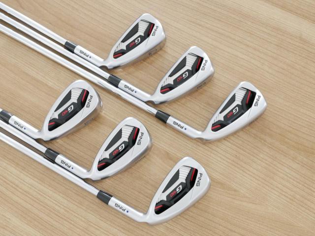 Iron set : Ping : ชุดเหล็ก Ping G410 (รุ่นปี 2019 Japan Spec. ใบใหญ่ ง่าย ไกล) มีเหล็ก 5-Pw (6 ชิ้น) ก้านเหล็ก Dynamic Gold S200
