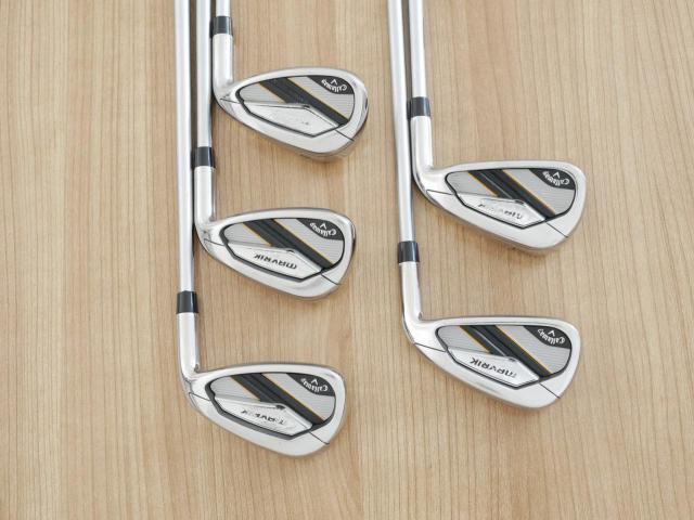 Iron set : Callaway : ชุดเหล็ก Callaway Mavrik (ปี 2020 ตีง่าย ไกลมากๆ) มีเหล็ก 6-Pw (5 ชิ้น) ก้านกราไฟต์ Mitsubishi Diamana 50 Flex S