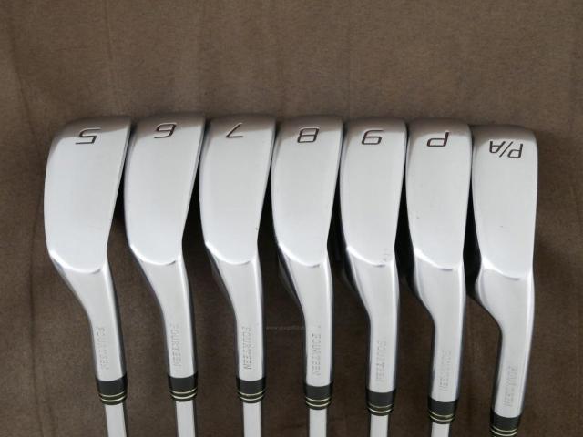 Iron set : Fourteen : ชุดเหล็ก Fourteen TC-330 (ใบใหญ่ ไกล) มีเหล็ก 5-Pw,Aw (7 ชิ้น) ก้านเหล็ก NS Pro 950HT Flex R