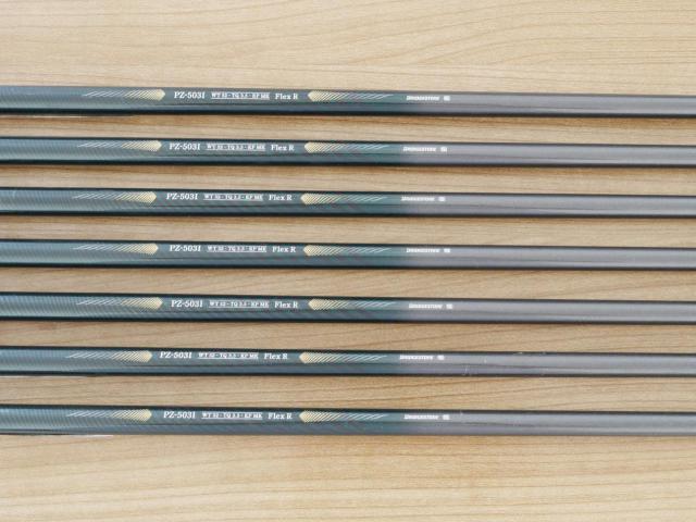 Iron set : Tourstage : ชุดเหล็ก Tourstage PHYZ (ซีรี่ย์ท๊อป ใบใหญ่ ตีง่าย ไกล) มีเหล็ก 6-Pw,Aw,Sw (7 ชิ้น) ก้านกราไฟต์ Flex R