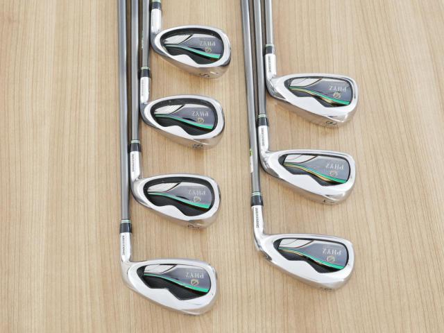 Iron set : Tourstage : ชุดเหล็ก Tourstage PHYZ (ซีรี่ย์ท๊อป ใบใหญ่ ตีง่าย ไกล) มีเหล็ก 6-Pw,Aw,Sw (7 ชิ้น) ก้านกราไฟต์ Flex R