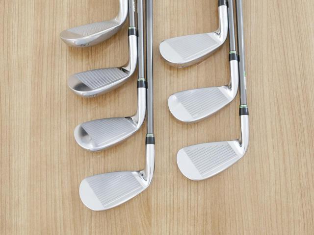 Iron set : Tourstage : ชุดเหล็ก Tourstage PHYZ (ซีรี่ย์ท๊อป ใบใหญ่ ตีง่าย ไกล) มีเหล็ก 6-Pw,Aw,Sw (7 ชิ้น) ก้านกราไฟต์ Flex R