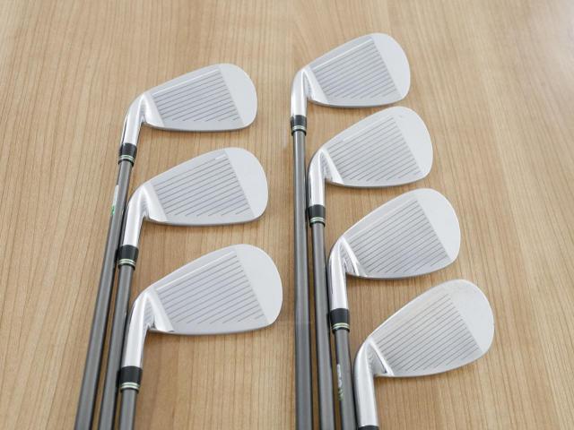 Iron set : Tourstage : ชุดเหล็ก Tourstage PHYZ (ซีรี่ย์ท๊อป ใบใหญ่ ตีง่าย ไกล) มีเหล็ก 6-Pw,Aw,Sw (7 ชิ้น) ก้านกราไฟต์ Flex R