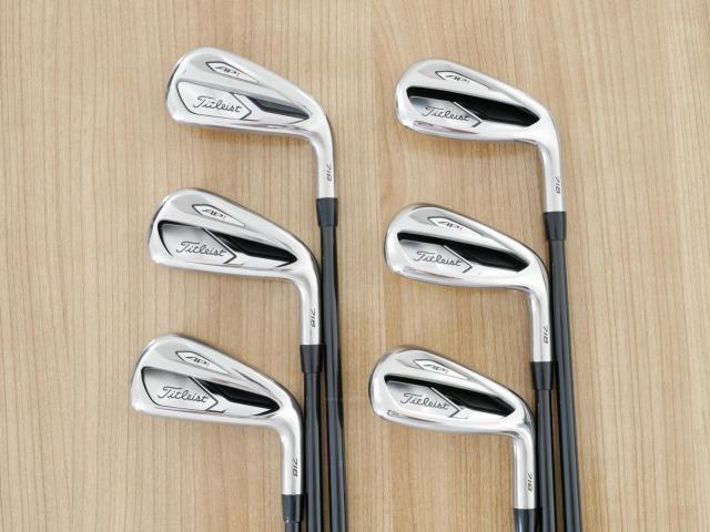 Iron set : Titleist : ชุดเหล็ก Titleist AP1 718 (ออกปี 2018) มีเหล็ก 5-Pw (6 ชิ้น) ก้านกราไฟต์ Fujikura MCI 60 Flex S