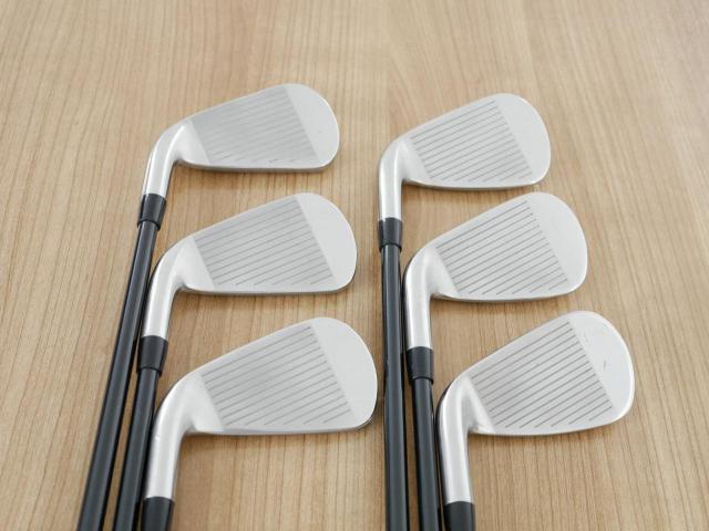 Iron set : Titleist : ชุดเหล็ก Titleist AP1 718 (ออกปี 2018) มีเหล็ก 5-Pw (6 ชิ้น) ก้านกราไฟต์ Fujikura MCI 60 Flex S