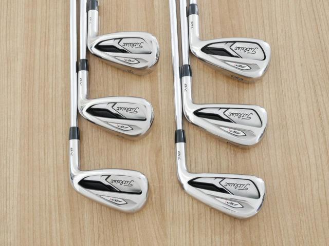 Iron set : Titleist : ชุดเหล็ก Titleist AP1 718 (ออกปี 2018) มีเหล็ก 6-Pw,48 (6 ชิ้น) ก้านเหล็ก NS Pro ZELOS 7 Flex R