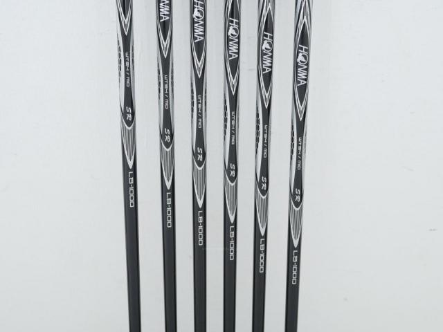Iron set : Honma : ชุดเหล็ก Honma LB-515 (ใบใหญ่มาก หน้าเด้ง ตีง่ายมาก) มีเหล็ก 5-10 (6 ชิ้น) ก้านกราไฟต์ LB-1000 Flex SR