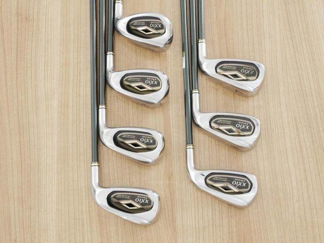 Iron set : XXIO : ชุดเหล็ก XXIO Prime 7 (รุ่นท๊อปสุด ตีง่าย ไกล) มีเหล็ก 5-Pw,Sw (7 ชิ้น) ก้านกราไฟต์ SP-700 Flex R
