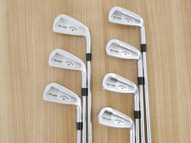 Iron set : Callaway : ชุดเหล็ก Callaway RAZR X Forged มีเหล็ก 4-Pw (7 ชิ้น) ก้านเหล็ก Dynamic Gold X100