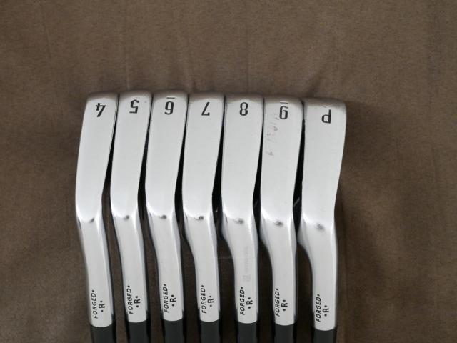 Iron set : Callaway : ชุดเหล็ก Callaway RAZR X Forged มีเหล็ก 4-Pw (7 ชิ้น) ก้านเหล็ก Dynamic Gold X100