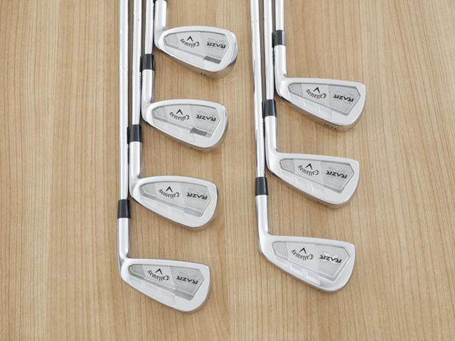 Iron set : Callaway : ชุดเหล็ก Callaway RAZR X Forged มีเหล็ก 4-Pw (7 ชิ้น) ก้านเหล็ก Dynamic Gold X100