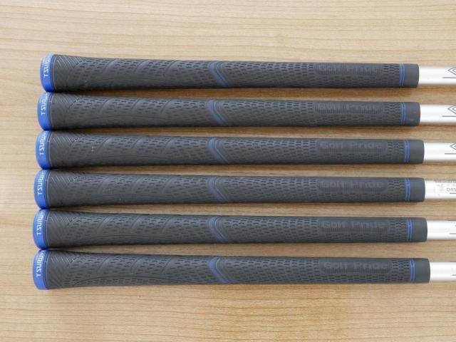 Iron set : Tsuruya : ชุดเหล็ก Tsuruya AXEL Dual Impact Z HM (หน้าเด้ง) มีเหล็ก 5-Pw (6 ชิ้น) ก้านกราไฟต์ Flex R