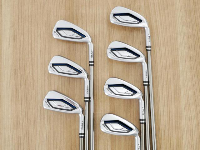Iron set : Ping : ชุดเหล็ก Ping G440 (รุ่นล่าสุด ออกปี 2025 Japan Spec. ใบใหญ่ ง่าย ไกล) มีเหล็ก 5-W,U (7 ชิ้น) ก้านกราไฟต์ Ping Tour 2.0 85 Flex S