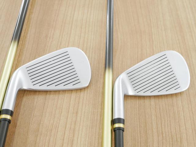 Iron set : Honma : ชุดเหล็ก Honma Beres IS-02 (หน้าเด้ง Forged) มีเหล็ก 6-11 (6 ชิ้น เทียบเท่า 5-Pw) ก้าน ARMRQ 6 (49) Flex R (2 ดาว)
