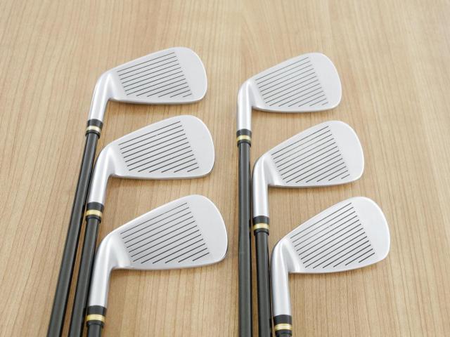 Iron set : Honma : ชุดเหล็ก Honma Beres IS-02 (หน้าเด้ง Forged) มีเหล็ก 6-11 (6 ชิ้น เทียบเท่า 5-Pw) ก้าน ARMRQ 6 (49) Flex R (2 ดาว)