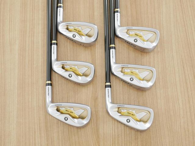Iron set : Honma : ชุดเหล็ก Honma Beres IS-02 (หน้าเด้ง Forged) มีเหล็ก 6-11 (6 ชิ้น เทียบเท่า 5-Pw) ก้าน ARMRQ 6 (49) Flex R (2 ดาว)