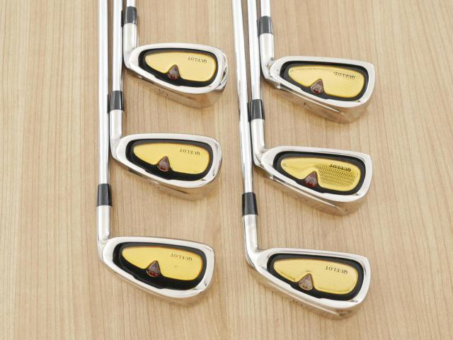 Iron set : Other Brand : ชุดเหล็ก Quelot Royal Excellence RE-10 มีเหล็ก 5-Pw (6 ชิ้น) ก้านเหล็ก NS Pro 950 Flex R