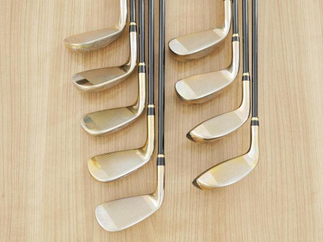 Iron set : Katana : ชุดเหล็กกระเทย Katana Voltio G Series มีเหล็ก 5-Pw,Aw,As,Sw (9 ชิ้น ระยะเทียบเท่า เหล็ก 6-Pw,Aw,Sw) ก้าน Tour AD VT-5 Flex R