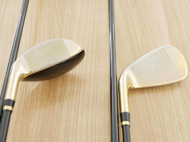Iron set : Katana : ชุดเหล็กกระเทย Katana Voltio G Series มีเหล็ก 5-Pw,Aw,As,Sw (9 ชิ้น ระยะเทียบเท่า เหล็ก 6-Pw,Aw,Sw) ก้าน Tour AD VT-5 Flex R