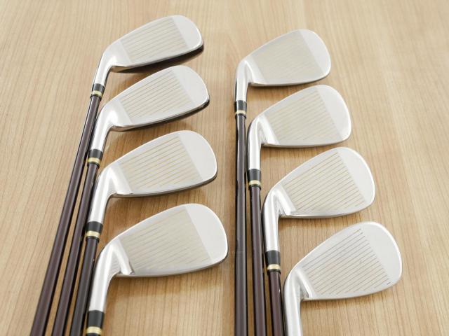 Lady club : All : ชุดเหล็กกระเทย Katana Sword SL-Eleven มีเหล็ก 6-12,Sw (8 ชิ้น เทียบเท่า 5-Pw,Aw,Sw) ก้านกราไฟต์ Flex L