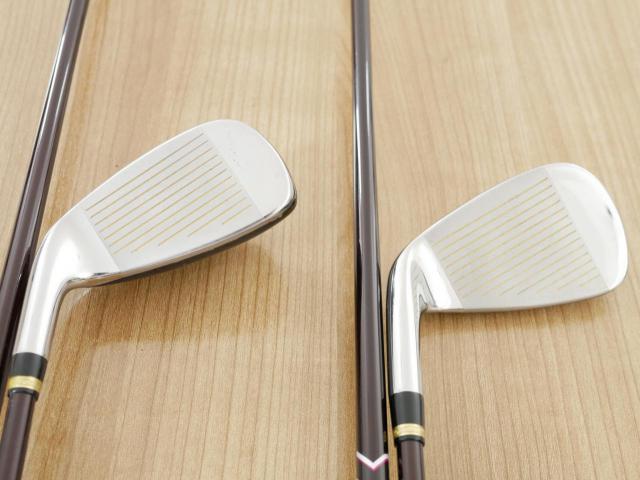 Lady club : All : ชุดเหล็กกระเทย Katana Sword SL-Eleven มีเหล็ก 6-12,Sw (8 ชิ้น เทียบเท่า 5-Pw,Aw,Sw) ก้านกราไฟต์ Flex L