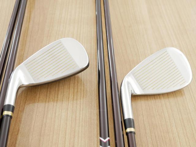 Lady club : All : ชุดเหล็กกระเทย Katana Sword SL-Eleven มีเหล็ก 6-12,Sw (8 ชิ้น เทียบเท่า 5-Pw,Aw,Sw) ก้านกราไฟต์ Flex L