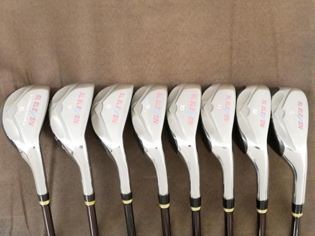 Lady club : All : ชุดเหล็กกระเทย Katana Sword SL-Eleven มีเหล็ก 6-12,Sw (8 ชิ้น เทียบเท่า 5-Pw,Aw,Sw) ก้านกราไฟต์ Flex L