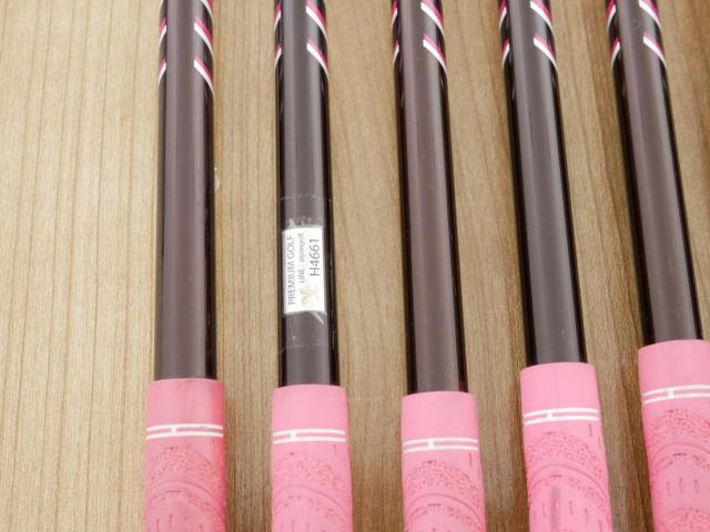 Lady club : All : ชุดเหล็กกระเทย Katana Sword SL-Eleven มีเหล็ก 6-12,Sw (8 ชิ้น เทียบเท่า 5-Pw,Aw,Sw) ก้านกราไฟต์ Flex L